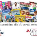 Fino all’80% di sconto sulle riviste Mondadori. Abbonati o regala un anno di lettura della rivista preferita a un prezzo scontato grazie a CNA